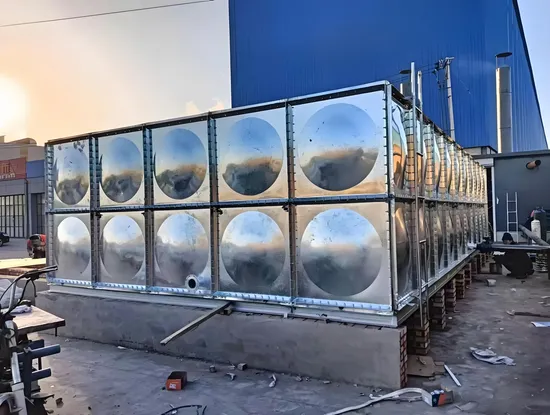 5*5*2m 貯水タンク 50m3 オーバーヘッド HDG 鋼鉄水タンク