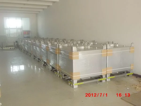 Vertical Stainless Steel Powder Storage IBC Tank