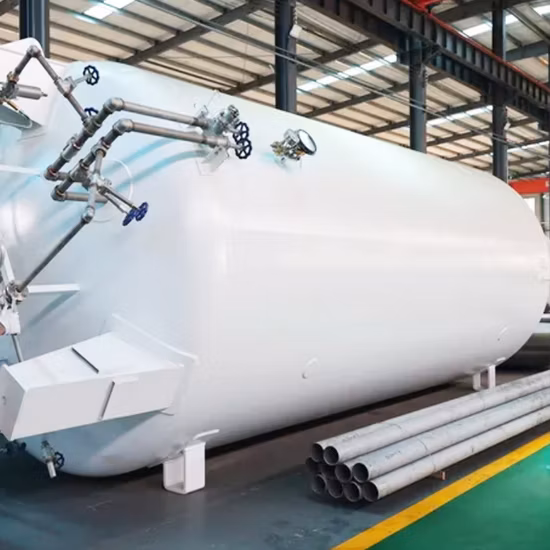 China ISO LPG 200m3 Cryogenic Container Pressure Liquid Semen Vessel Cylinde Manufacturers Zimbabwe Fas Transport Gas Storage Skid Nitrogen Tank for Sale 50%off